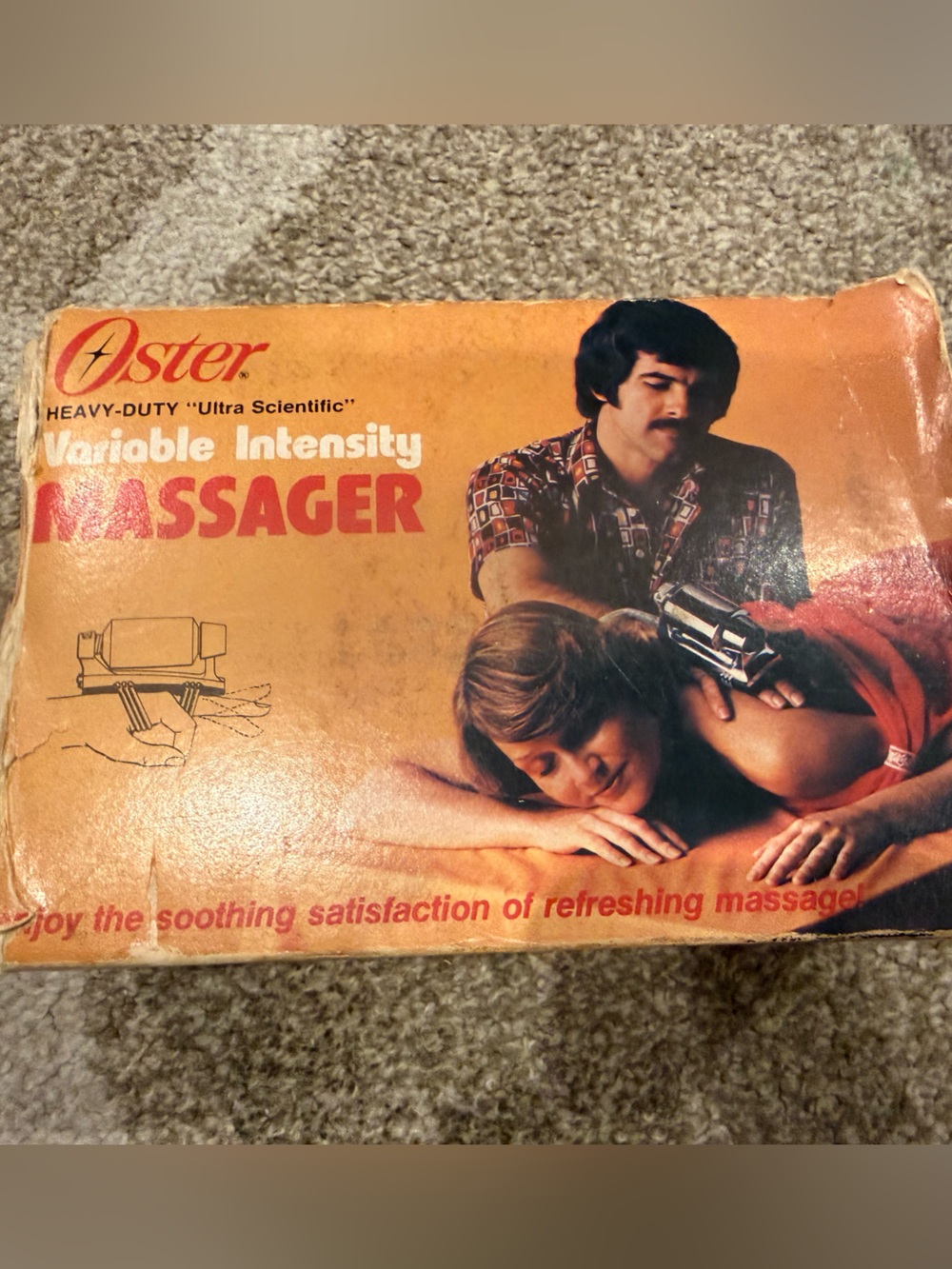 Antique massager